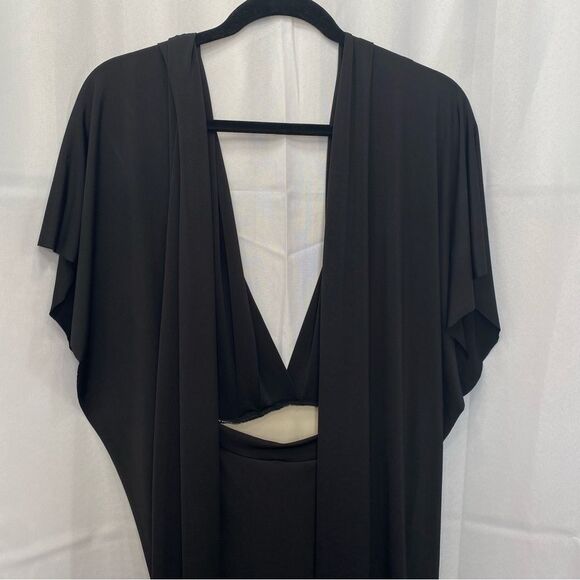 Lulus Tricks of the Trade Black Maxi Dress Size Medium - Picture 9 of 16